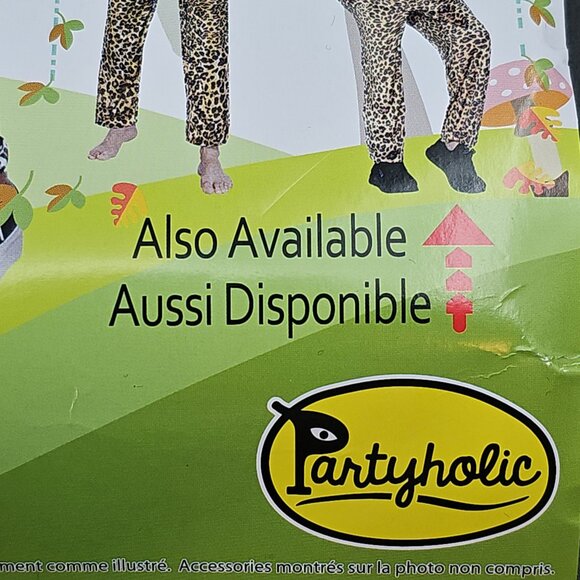 Animal Wild Leopard Kids Dress Up Costume , One Size, NWT - Picture 10 of 14